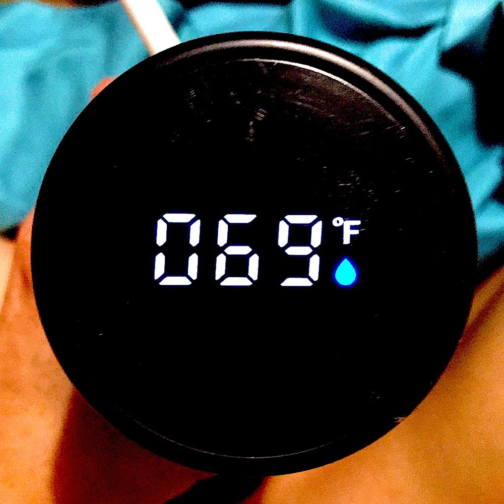Digital electronic tumbler cup
